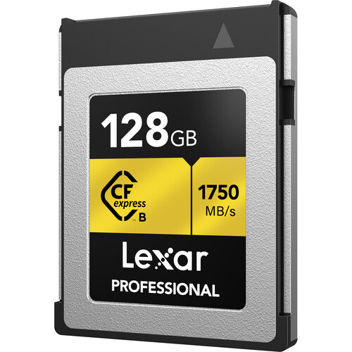 Lexar 128GB Professional CFexpress Type-B Memory LCFX10