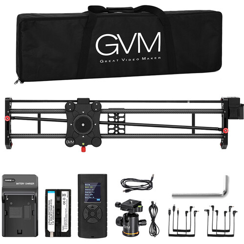 GVM GP-120QD Motorized Carbon Fiber Video Slider (48) GP-120QD