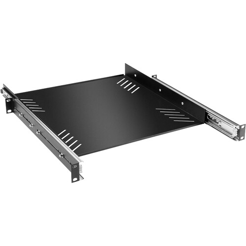 Adam Hall 19 Rackmount Pull-Out Tray with Drawer Slides