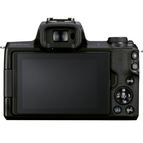 Laboratorio tomar Mansedumbre Canon EOS M50 Mark II Mirrorless Camera with 15-45mm 4728C006
