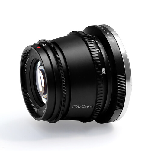 TTArtisan 35mm f/1.4 Lens for Canon EF-M (Black) A12B B&H Photo