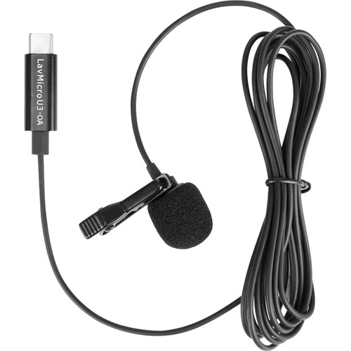 Saramonic LavMicro U3-OA Omnidirectional Lavalier Microphone for DJI Osmo  Action (6.6' Cable)