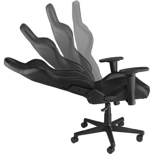 Spieltek 100 Series Gaming Chair (Black & White) GC-100L-BW B&H