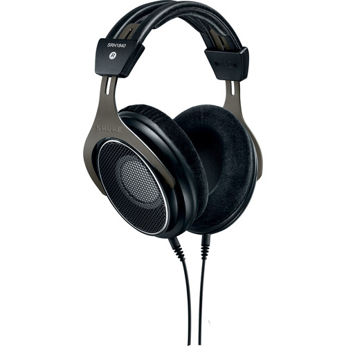 Shure SRH1840 Open-Back Over-Ear Headphones (New Packaging)