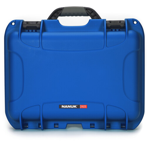 Nanuk 915 Waterproof Hard Case with Padded Dividers - Blue