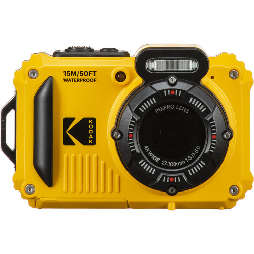 Kodak PIXPRO WPZ2 Digital Camera (Yellow) WPZ2YL B&H Photo