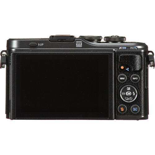 Olympus PEN E-PL10 Mirrorless Camera (Black) V205100BU000 B&H