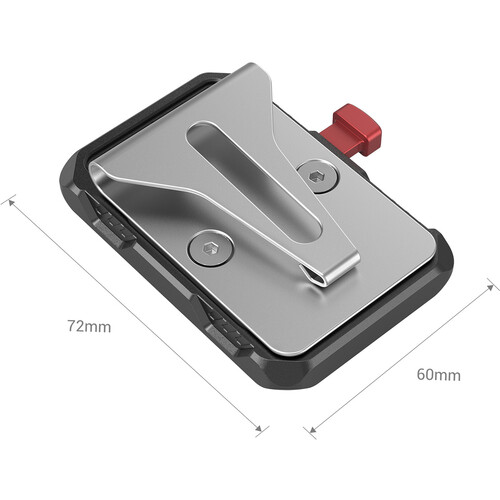 SmallRig Mini V-Lock Battery Plate with Belt Clip 2990 B&H Photo
