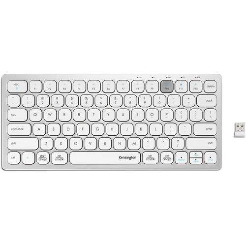 Kensington Tastiera senza fili – Multi Device Dual Wireless Compact Keyboard;  si collega tramite Bluetooth o USB 3.0, QWERTY UK Layout Mini tastiera,  Windows, Mac, iOS e ChromeOS compatibile : : Informatica