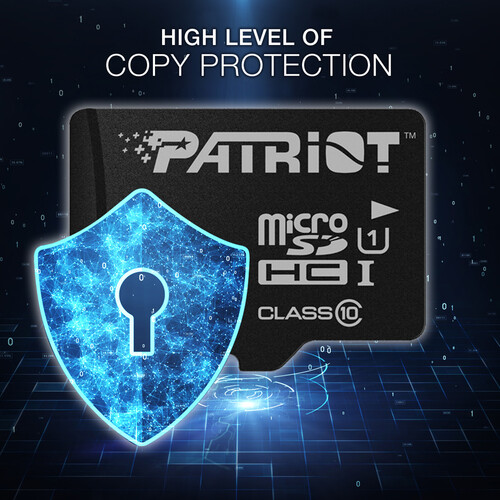 Patriot 32GB LX Series UHS-I microSDHC Memory Card (PSF32GMDC10)