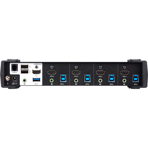 ATEN 4-Port USB 3.0 4K HDMI Switch Audio CS1824