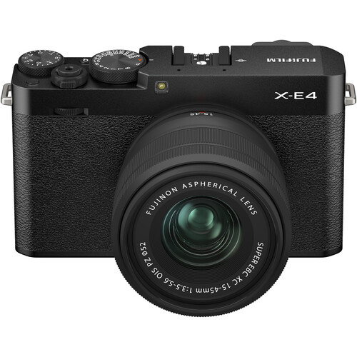 Fuji Xe4 Mirrorless Digital Camera Fujifilm X E4 Camera Body Black B H