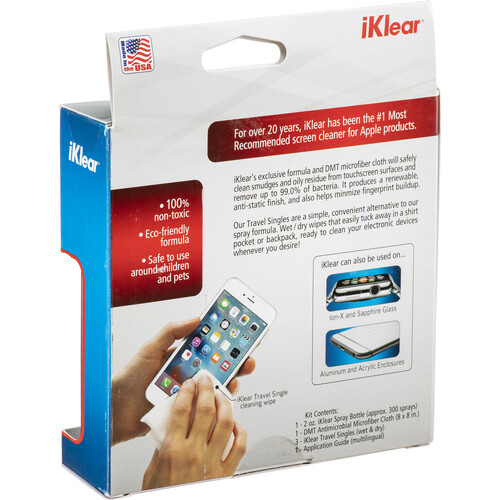 Kit de limpieza iKlear para dispositivos Apples