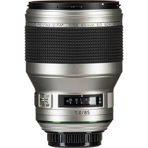 Pentax HD PENTAX-D FA* 85mm f/1.4 SDM AW Silver Edition Lens