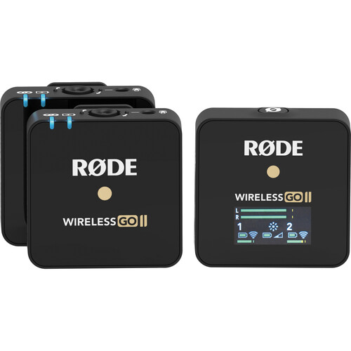 Sistema de micrófono inalámbrico digital Rode Wireless GO Compact