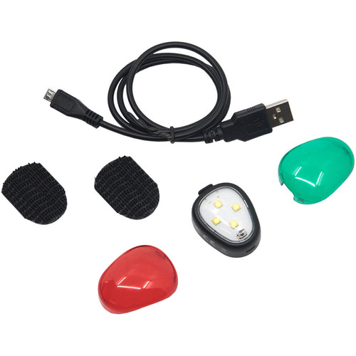 Careflection Drone Light Alarm Light (Pair) Two Coloured Search Expansion  Night Strobe Flight Helicam Lamp kit 