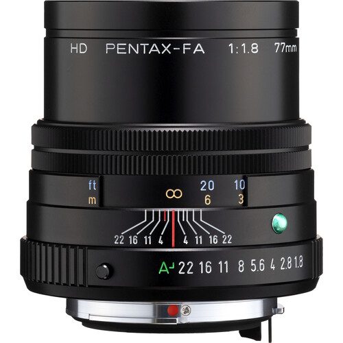 Pentax HD Pentax-FA 77mm f/1.8 Limited (Black)