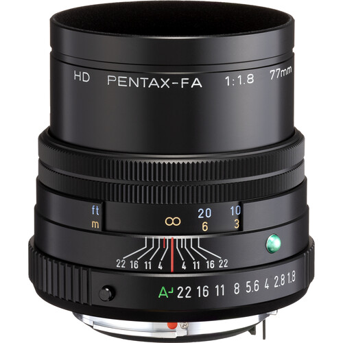 Pentax HD Pentax-FA 77mm f/1.8 Limited (Black) 27880 B&H Photo
