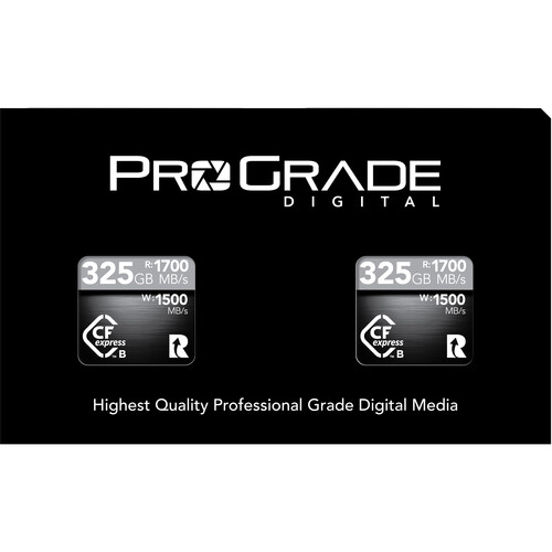 ProGrade Digital 325GB CFexpress 2.0 Type B Cobalt