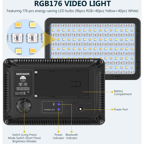Neewer LED RGB 176