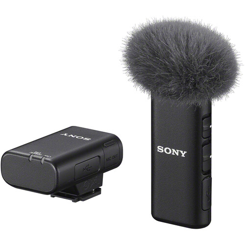 Sony ECM-W2BT Camera-Mount Digital Bluetooth Wireless Microphone System for  Sony Cameras