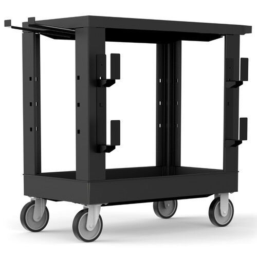 HOME-IT ROLLING UTILITY CART ON WHEELS HEAVY-DUTY COMMERCIAL-GRADE OR –  homeitusa