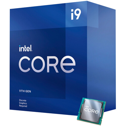 Восьмиядерный процессор Intel Core i9-11900F, 2,5 ГГц, LGA 1200
