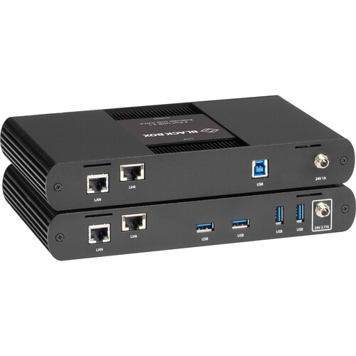 Black Box 4-Port USB 3.1 Gen 1 Extender over Cat 6a/7