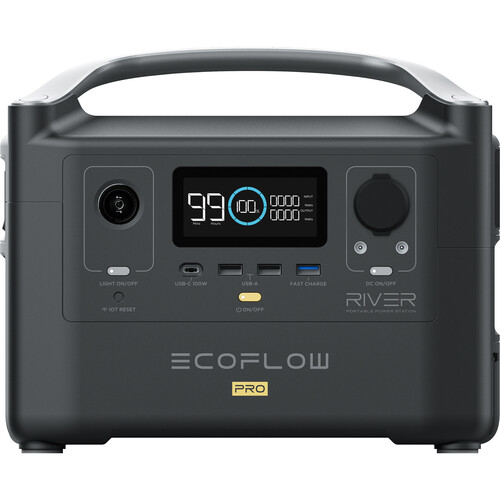 EcoFlow EFRIVER600PRO-EB-UE RIVER Pro 720Wh Portable Power Station Extra  Battery