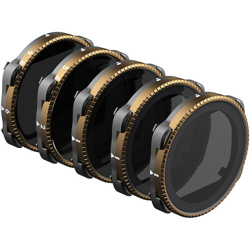 PolarPro Directors Filter Set for DJI Air 2S (2 x VND, ND8/PL, ND16/PL,  ND32/PL)