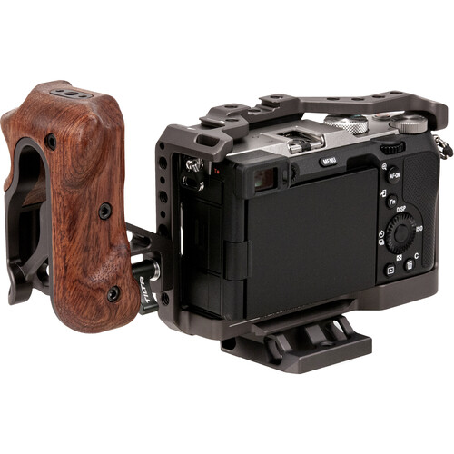 Wooden Sony A7C Camera Hand Grip