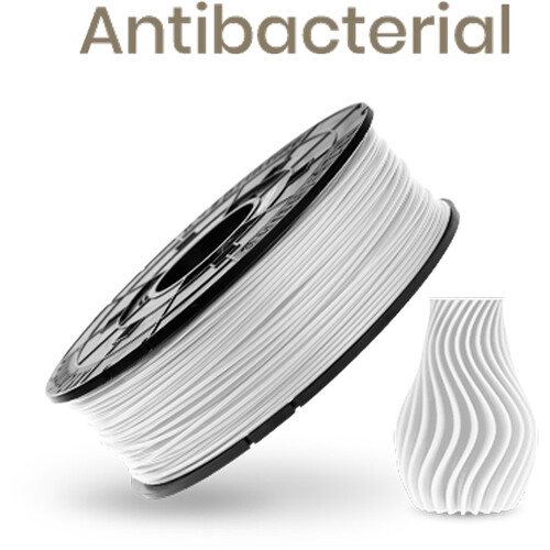 XYZprinting 1.75mm Antibacterial PLA Filament (600g, White)