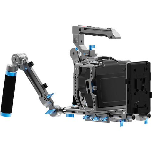 Kondor Blue T5/T7 Samsung SSD Holder for BMPCC 4K/6K & Z Cam Cages (Raven