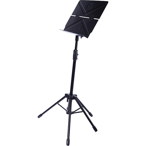 D&A Guitar Gear Bullhead + Folding Music Stand (Black)