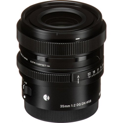 最適な価格 SIGMA 35mm F2 DG DN 保証期間内 レンズ(単焦点 ...