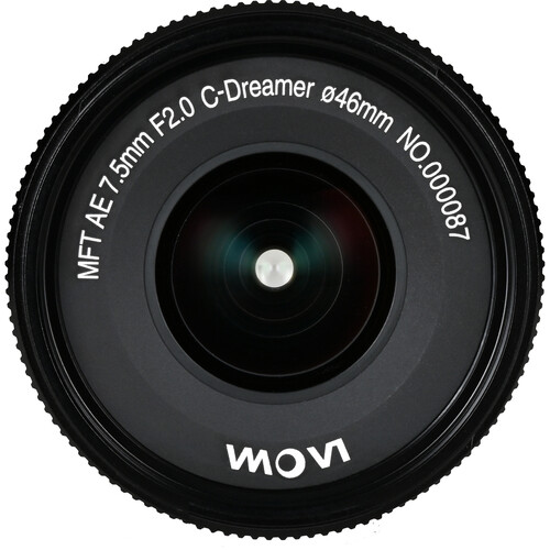 Venus Optics Laowa 7.5mm f/2 MFT Lens for Micro VE7520MFTAEBLK