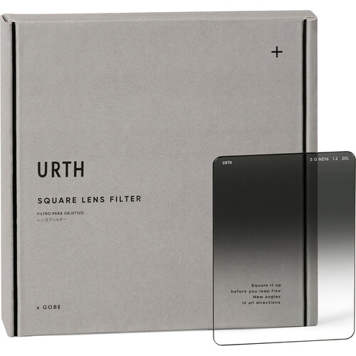 Urth 75 x 100mm ND16 Soft-Edge Graduated ND Filter (4-Stop)