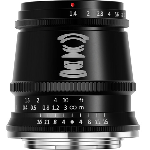 TTArtisan 17mm f/1.4 Lens for Micro Four Thirds (Black) A25B B&H