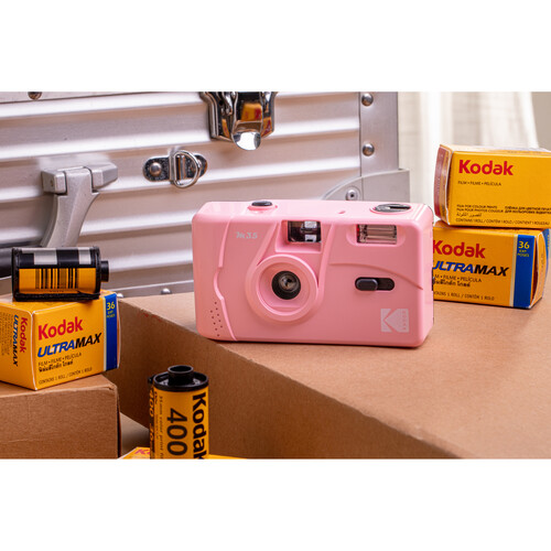 Cooperación Frank Worthley medias Kodak M35 Film Camera with Flash (Candy Pink) DA00241 B&H Photo