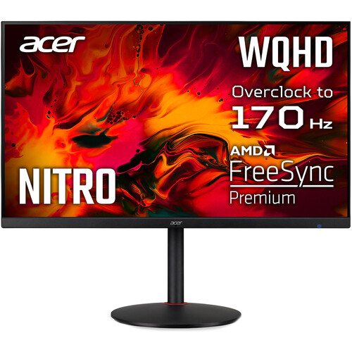 Acer Nitro XV282K KVbmiipruzx 28 UHD (3840 x 2160) Agile-Splendor IPS  Gaming Monitor | AMD FreeSync Premium | 144Hz | 1ms | TUV/Eyesafe | 1  Display