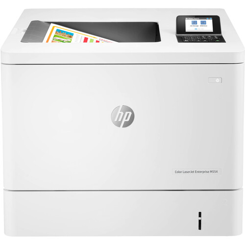 HP LaserJet Enterprise M554dn Color Printer 7ZU81A#BGJ B&H Photo