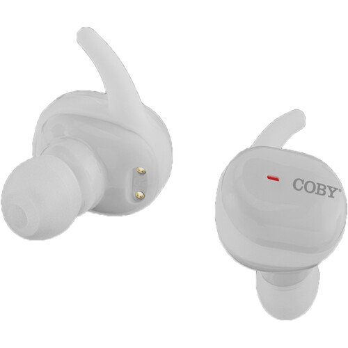 Coby true wireless discount earbuds white one size