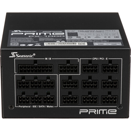 Seasonic 1000W PRIME PX-1000 80Plus Platinum Full Modular Power Supply