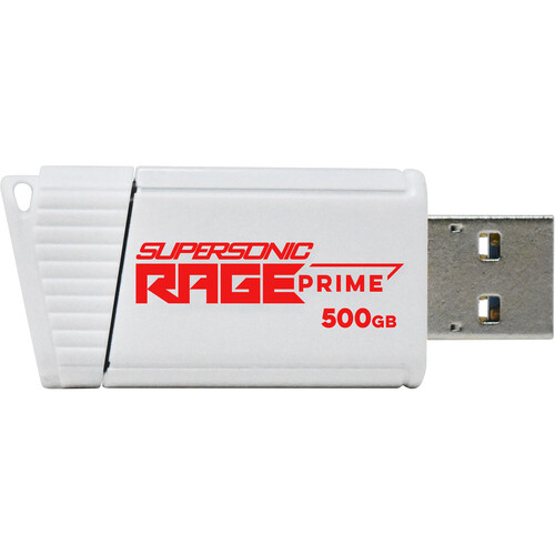 Undvigende ubehag Oswald Patriot 500GB Supersonic Rage Prime USB 3.2 Gen 2 PEF500GRPMW32U