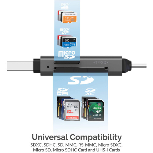 Sabrent USB 3.0 OTG Card Reader