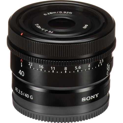 Sony FE 40mm f/2.5 G Lens SEL40F25G B&H Photo Video