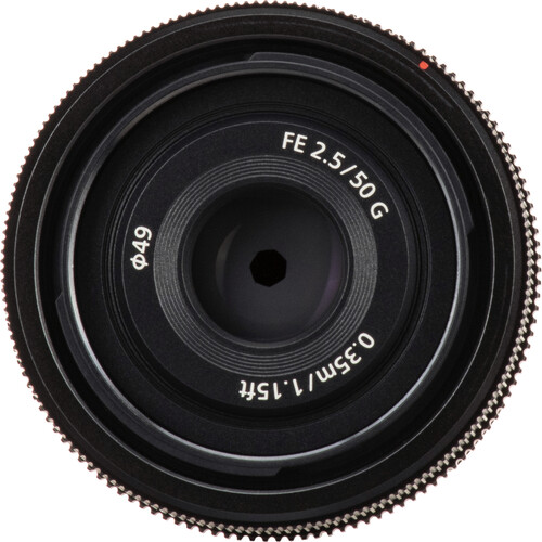 Sony FE 50mm f/2.5 G Lens SEL50F25G B&H Photo Video