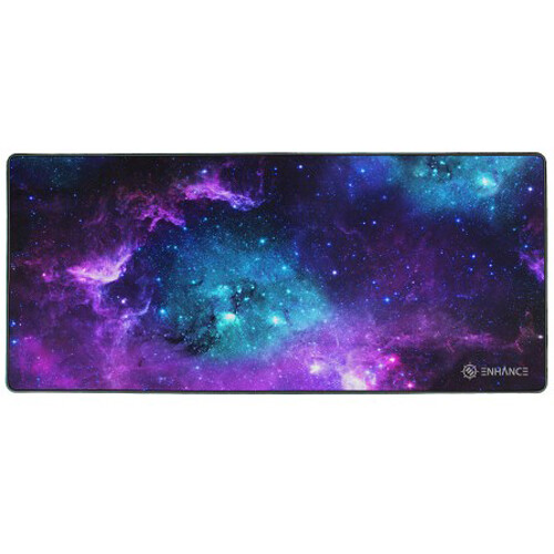 Enhance Extended Large Gaming Mouse Pad - XL Mat (31.5 inch x 13.75 inch) Anti-Fray Stitching for Professional eSports with Low-Friction