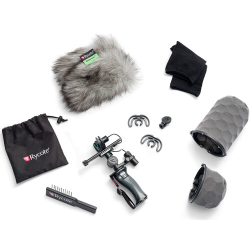 Rycote Nano Shield Windshield Kit NS2-CA for Microphones up to 6.1
