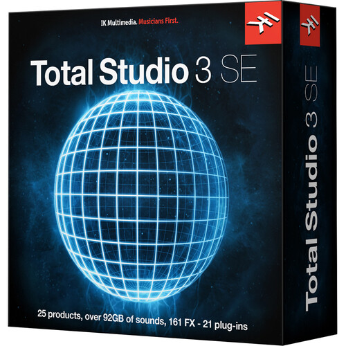 IK Multimedia Total Studio 3 SE Software IK-TBMAX3SE-DDU-IN B&H